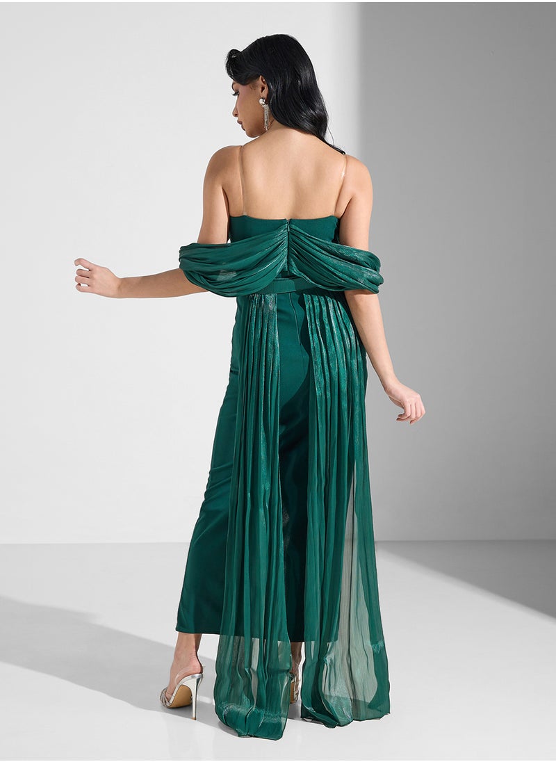 Namshi x - Off Shoulder Dess With Back Bow - Image 1