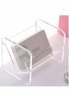 Excefore Business Card Holder, Acrylic Business Card Holder for Desk Clear Business Card Stand Desktop Business Card Holders Plastic Business Card Display for Exhibition, Home, and Office  - Image 2