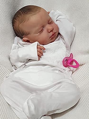 iCradle Lifelike Reborn Baby Doll 20 Inch Real Looking Weighted Reborn Girl Doll Best Birthday Set for Girls Age 3 - Image 1