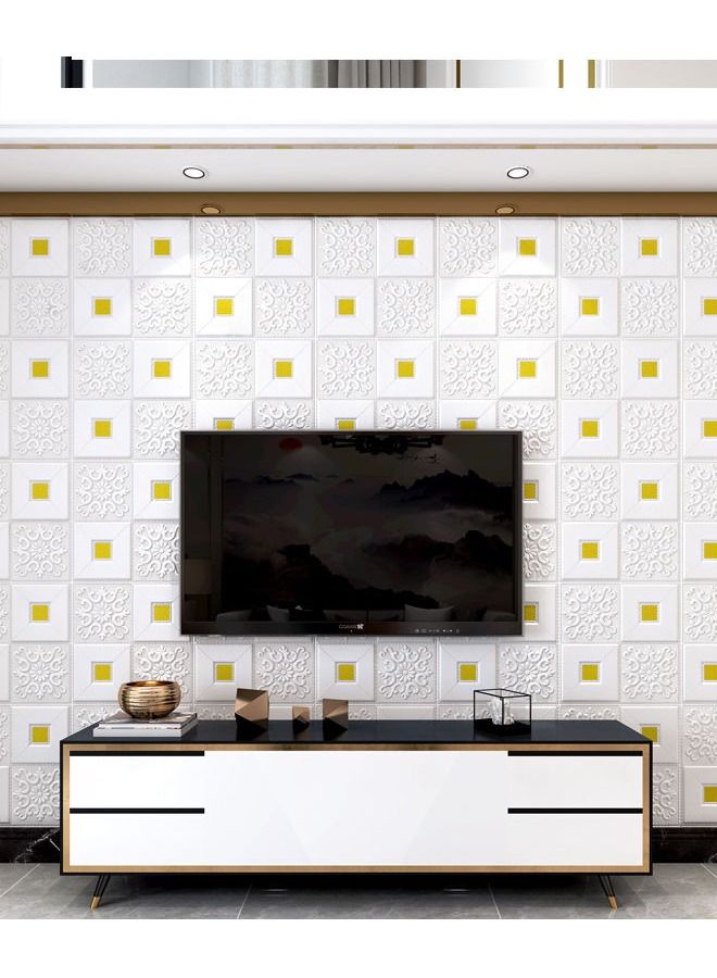 fashionhome Home Decor Wallpaper PVC Foam 3D Oil-Proof Decorative Kitchen Home Renovation Self-Adhesive Wall Sticker  - Image 4