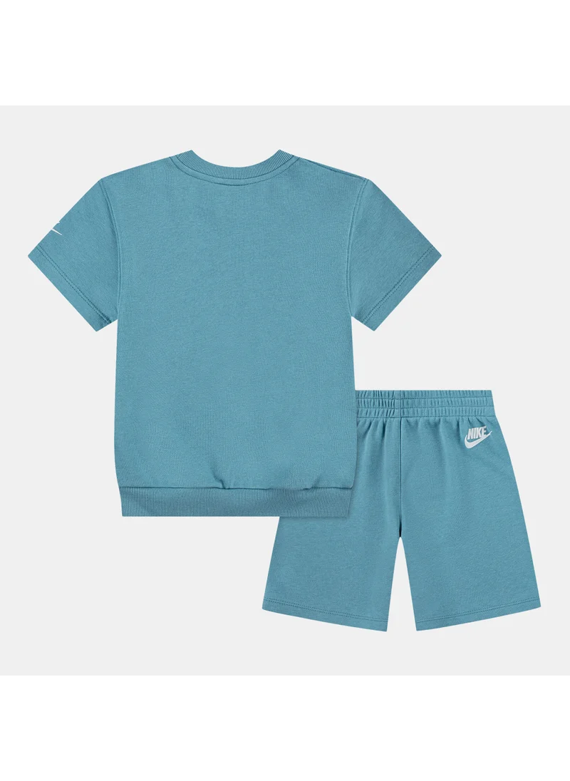Nike Kids' Club Family T-Shirt and Shorts Set