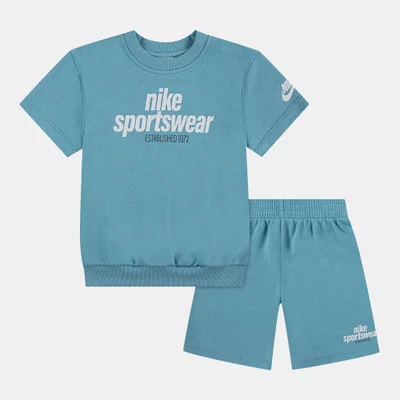 Nike Kids' Club Family T-Shirt and Shorts Set