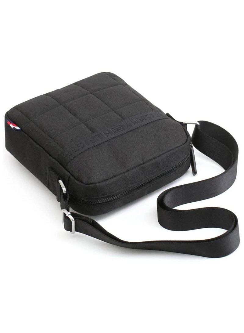 Tommy Hilfiger Sport Tommy Hilfiger Men's Crossbody Bag – Stylish and Functional, Adjustable Strap, Secure Zip Closure, Durable Material, Multiple Pockets, Ideal for Everyday Use or Travel, Classic Branding, Versatile Color Options – Perfect Accessory for the Modern Man  - Image 4