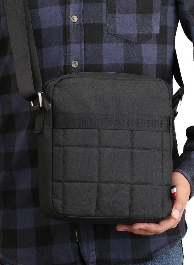 Tommy Hilfiger Sport Tommy Hilfiger Men's Crossbody Bag – Stylish and Functional, Adjustable Strap, Secure Zip Closure, Durable Material, Multiple Pockets, Ideal for Everyday Use or Travel, Classic Branding, Versatile Color Options – Perfect Accessory for the Modern Man  - Image 5