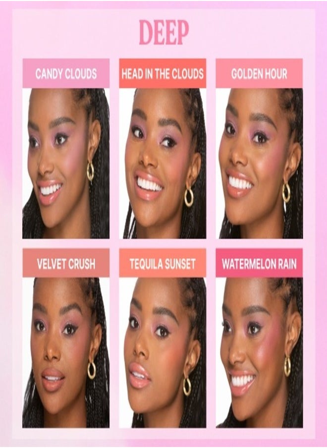 Too FacedCosmetics - Too Faced Cloud Crush Blurring Powder Blush Candy Clouds - cool soft pink 4.82g - Image 1