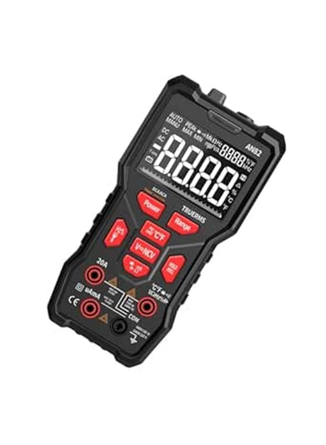 Professional Digital Multimeter Auto Ranging LCD Display Voltage Resistance Tester Dual Safety Protection - Image 1