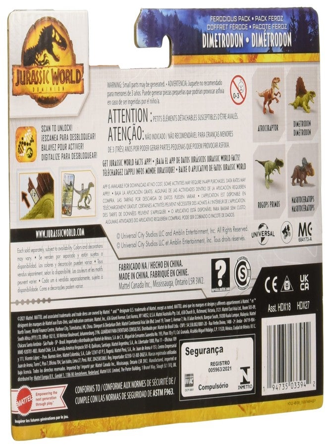 JURASSIC WORLD حزمة مفترسة من عالم الديناصورات: ديمترويدون الأخضر - Image 2