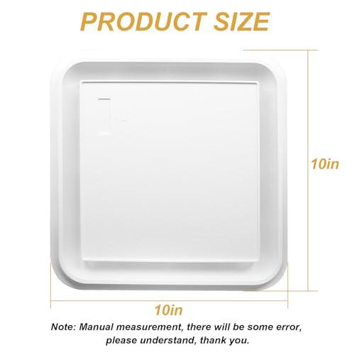 UYZO S97006651 Bathroom Fan Cover Grille Fits for Broan NuTone 663 670A 670B 670C 670D 670E 670F 670G 670H 670I 670J 670K 671 688 689 - Image 3