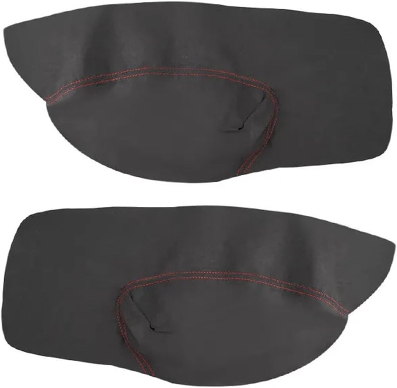 QASULER Suede Leather Door Armrest Cover for VW - Image 1