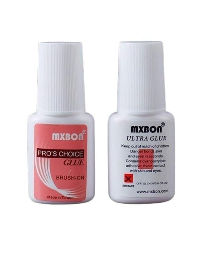 مكبون غراء أظافر MXBON Ultra Glue Brush-On، 7 جرام - Image 1