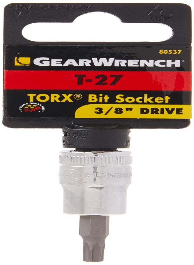 GEARWRENCH 3/8" Drive Torx Bit Socket, T27 - 80537 - Image 4