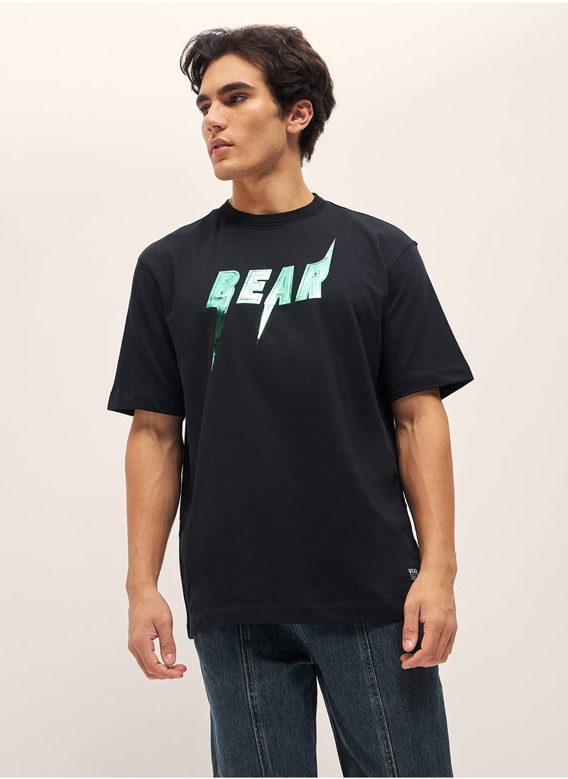 THE BEAR HOUSE Men’s Cotton T-Shirt – Soft, Breathable & Comfortable, Perfect for Casual Wear, Ideal for Everyday & Summer Wear  - Image 2