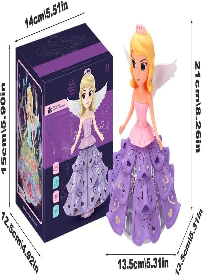 Space Enterprises Princess Musical Dancing Angel Doll, Spin Musical Dancing Doll for Kids - Image 4