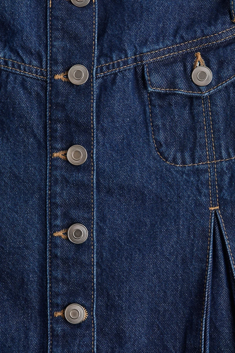 H&M Denim mini skirt