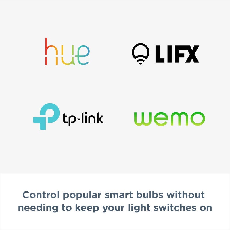 Brilliant Smart Dimmer Switch (White) â€” Compatible with , Google Assistant, Wemo and More - Image 5