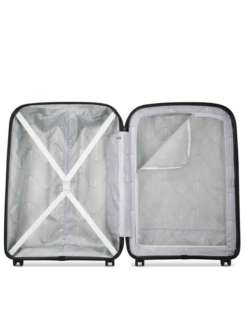ديلسي _باريس Belmont+ 83cm Hardcase 4 Double Wheel Non-Expandable Check In Luggage Trolley Black