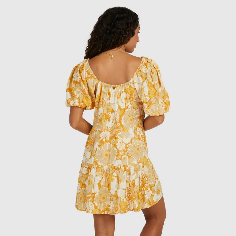 بيلابونج Billabong Dalilah Full Moon Dress In Rust