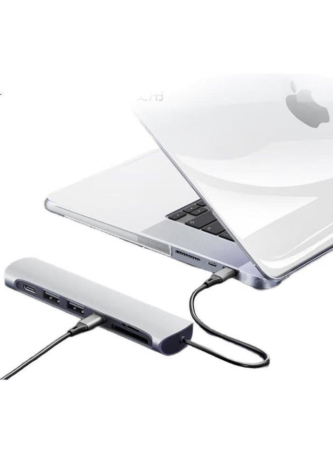 Nvv Compatible With Macbook Air 13.6-Inch Protective Case, M4/M3/M2 Protective Cover For 22 Laptops, Transparent Shell, Ka-M3 Frosted - Image 3