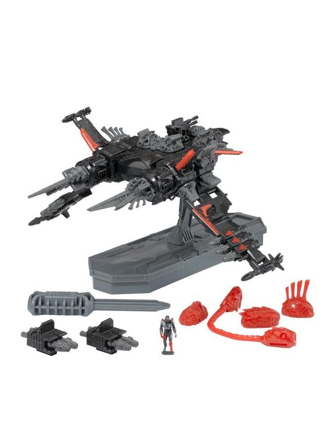 SNAP SHIPS Komplex Spitter K.L.A.W Missile Cruiser Build To Battle 3 Different Builds Ages 8+  - Image 5