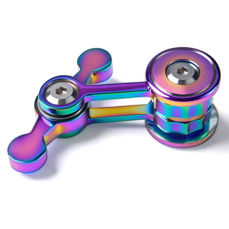 Chilvil Easter Basket Stuffers Gifts for Teen BoyFidget Spinner Toys for Adults Men Metal Silent EDC Cool Gadget Quiet Figette Office Desk Toy Anxiety Stress Calm Down Sensory Autism ADHD Valentines Day Gift - Image 3