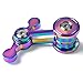 Chilvil Easter Basket Stuffers Gifts for Teen BoyFidget Spinner Toys for Adults Men Metal Silent EDC Cool Gadget Quiet Figette Office Desk Toy Anxiety Stress Calm Down Sensory Autism ADHD Valentines Day Gift - Image 2