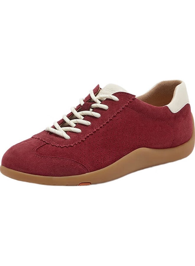 Bata Women'S Spring Lightweight Sheepskin Sports Shoes Ali30Am5 Burgundy 38 - Image 1
