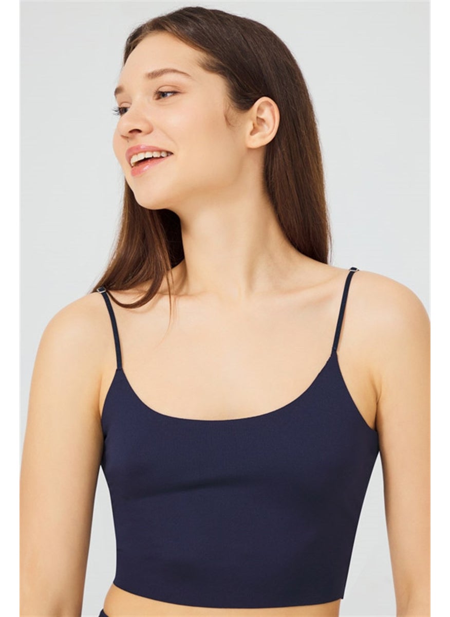 COTTONHILL Adjustable Thin Straps Laser Cut Crop Bustier 5 Pack-2  - Image 3