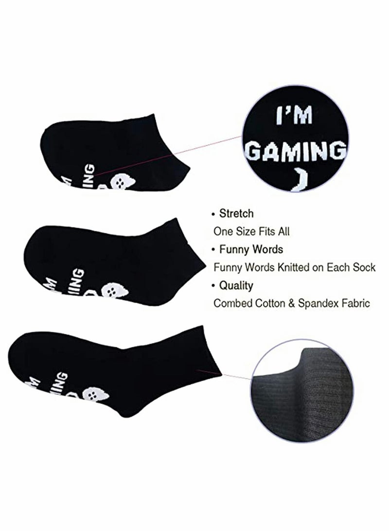 KASTWAVE Do Not Disturb Gaming Socks, Teen Boy Birthday Gifts Do Not Disturb Gaming Socks for Kid Teen Boys Mens Womens Game Loversusband Gamers… - Image 5