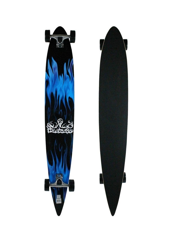 كراون لوح التزلج الطويل الكامل KROWN Blue Flame Pintail - Image 1