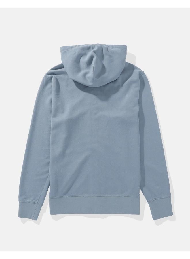 American Eagle AE Logo Graphic Zip-Up Hoodie  - Image 2