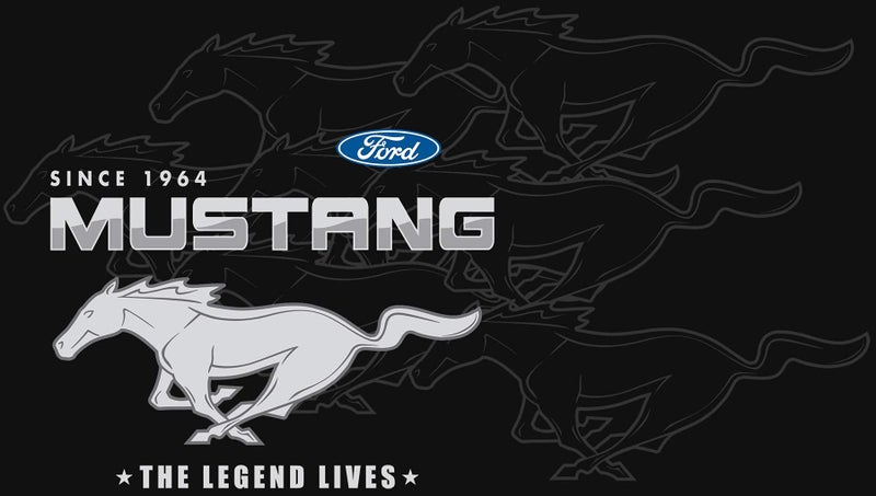 JH DESIGN GROUP JH Design Men's Ford Mustang Collage Short Sleeve Black Crew Neck T-Shirt (Small, CLG0-Black) - Image 4