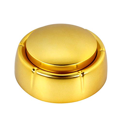 NESIGHTION Talking ButtonsVoice Recorder Button30 Second RecordingTalking ButtonsRecord Sound Button for Gift Education Easy ButtonFunny Office GiftInteresting ButtonsIncludes Gold - Image 1