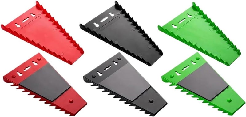 Magnetic Wrench Organizer Toolbox Holder Magnetic Wrench Storage Rack, Convenient For Organizing And Storing Your Tools.(Green) - Image 1