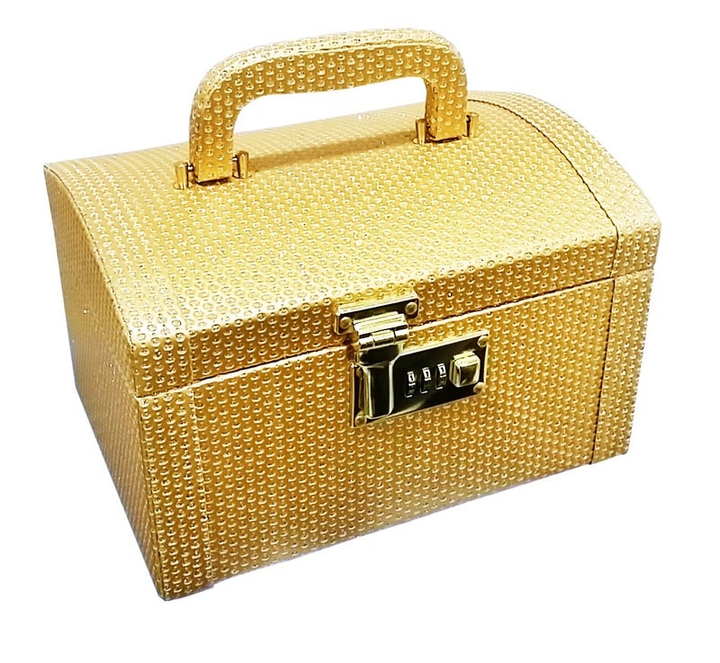 Pride Star Fabric Cosmetic Box (Gold_NEW00121) - Image 1