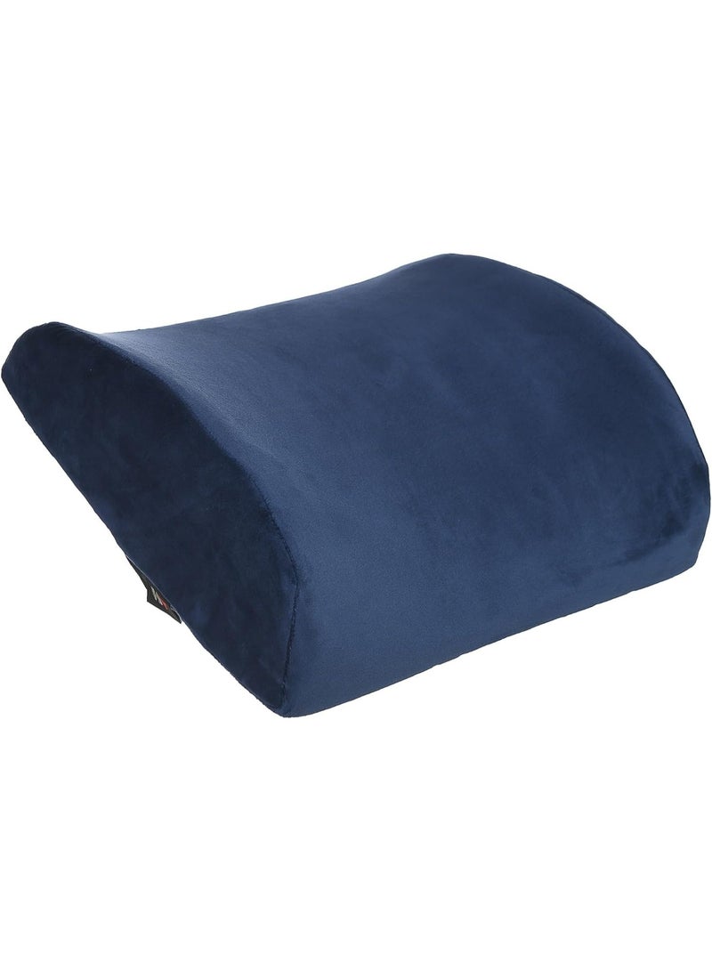 وسادة دعم أسفل الظهر الطبية – وسادة إسفنجية فاخرة على شكل إسفين للمكتب، السيارة، والكراسي المتحركة – تصميم مريح لتخفيف آلام العمود الفقري وعضلات الظهر وتصحيح وضعية الجسم – غطاء قابل للإزالة والغسل - Image 5