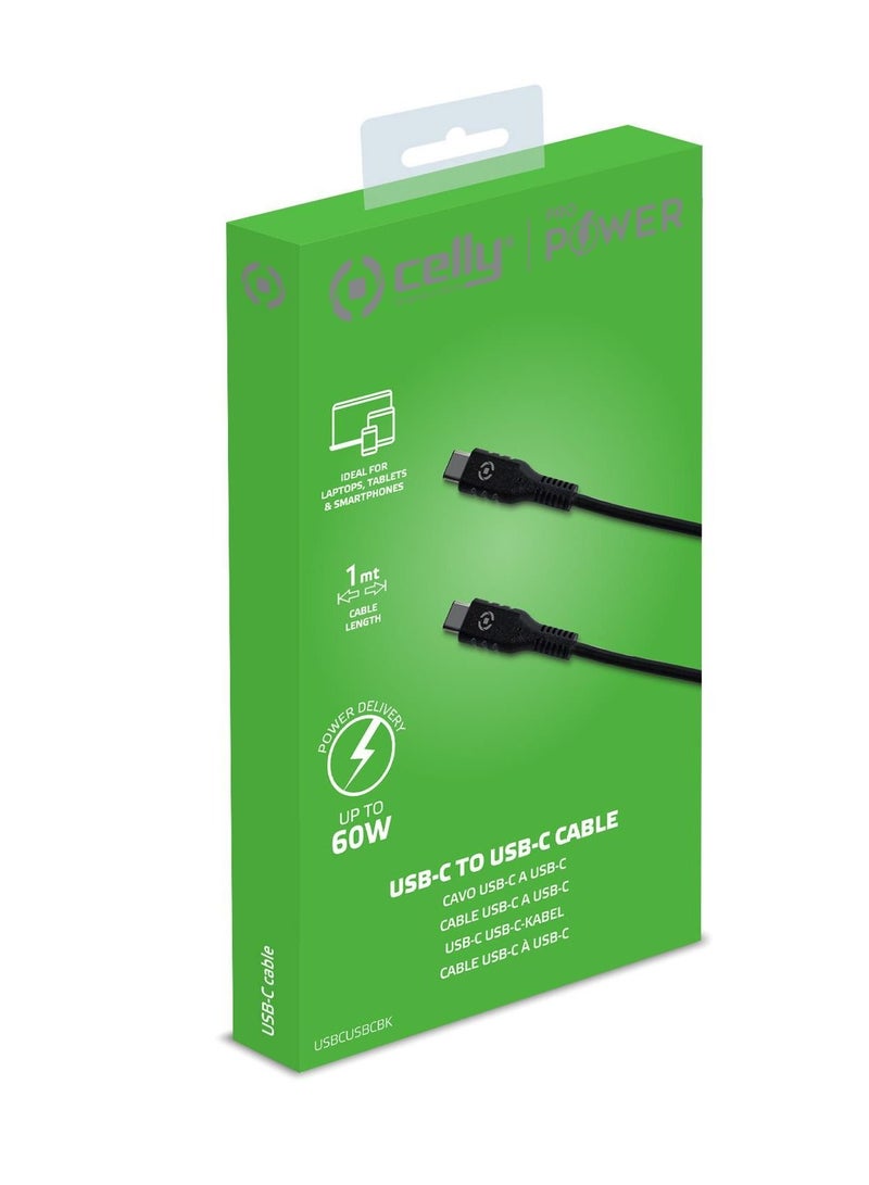 سيلي USBCUSBC - كابل USB-C إلى USB-C بقوة 60 واط [توصيل الطاقة] - Image 2