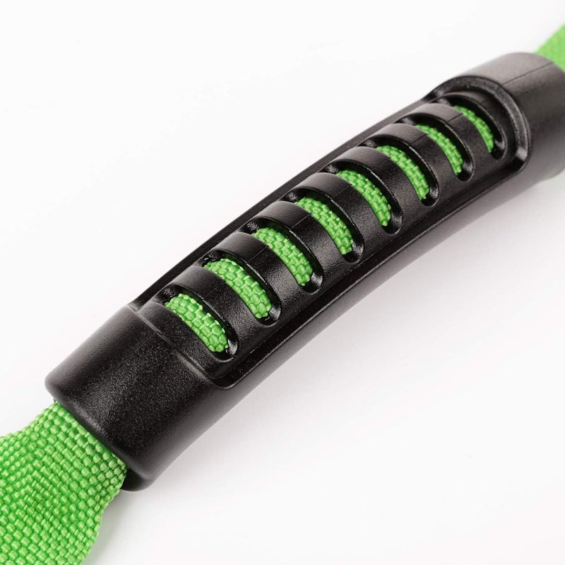 Rugged Ridge RealTruck Rugged Ridge Grab Handle, A-Pillar Mounted, Green - Image 1