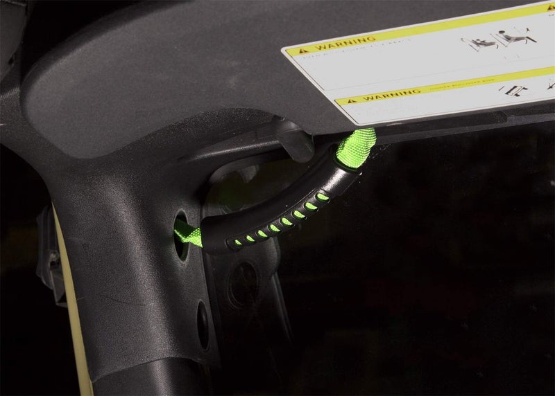 Rugged Ridge RealTruck Rugged Ridge Grab Handle, A-Pillar Mounted, Green - Image 3