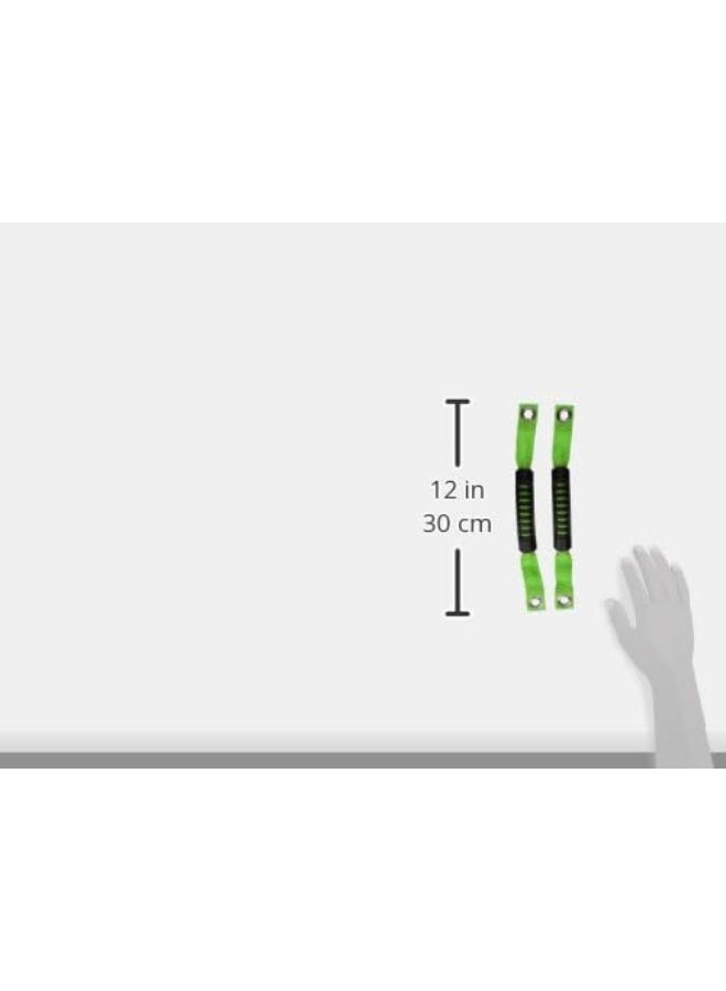 Rugged Ridge RealTruck Rugged Ridge Grab Handle, A-Pillar Mounted, Green - Image 4