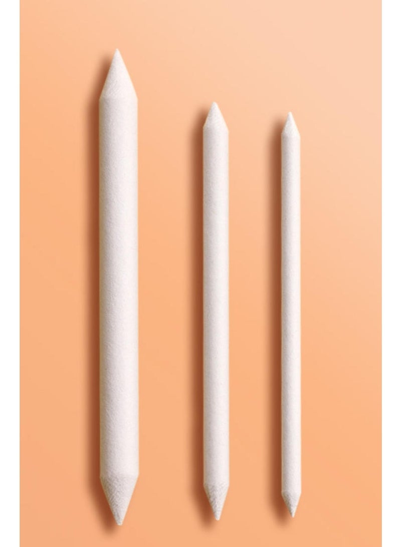 دايتويز مجموعة من 3 أقلام ممحاة ورقية للرسم - أحجام كبيرة/متوسطة/صغيرة - ممحاة احترافية للرسم الفني لتفاصيل دقيقة، آمنة على الورق والألواح، مثالية للفنانين والطلاب والهواة. - Image 4