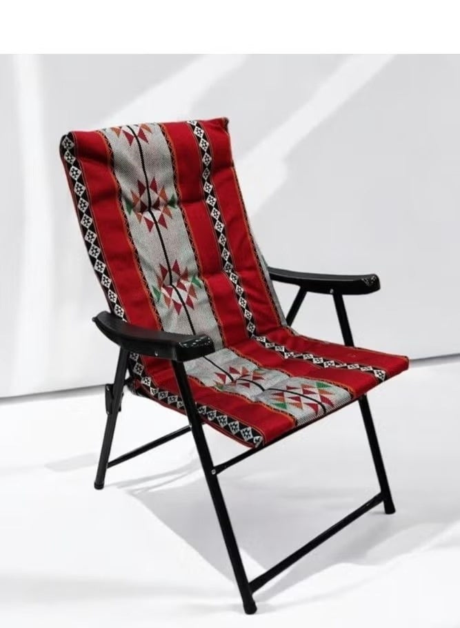 كادي ون كرسي تخييم قابل للطي عالي الجودة كرسي تخييم مبطن خفيف الوزن قابل للطي بظهر مرتفع للتخييم في الهواء الطلق والشاطئ للتخييم و الرحلات