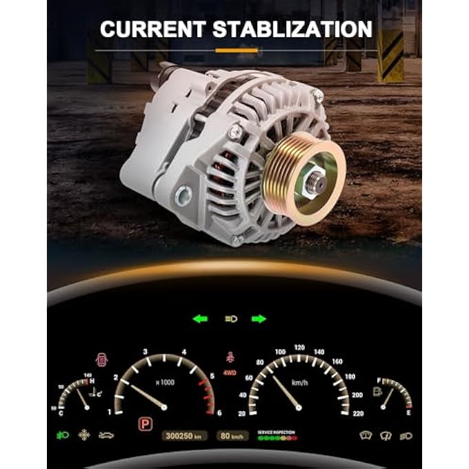 ROADFAR New Alternator Replacement for 1996-2000 for Honda Civic 1996-1997 for Honda Civic del Sol AMT0091 - Image 5