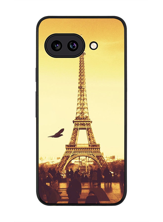 Stylizedd For Google Pixel 9a Case,Slim fit Camera Protection, Shockproof Thin Phone cover  - Paris - Eiffel Tower