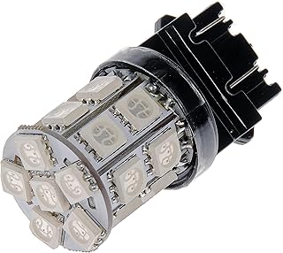 Dorman Dorman 3157R-SMD Red LED Turn Signal Light Bulb, (Pack of 2)  - Image 1