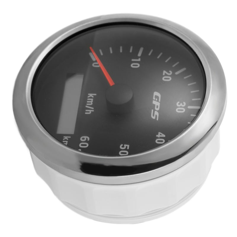 GPS Speedometer 3-Inch LCD Display Antifog Curved Glass for Car Marine RV Yacht - High Accuracy Stepping Motor Drive Speed Odometer - Speed Gauge for Boats Engineering Machinery - Image 4