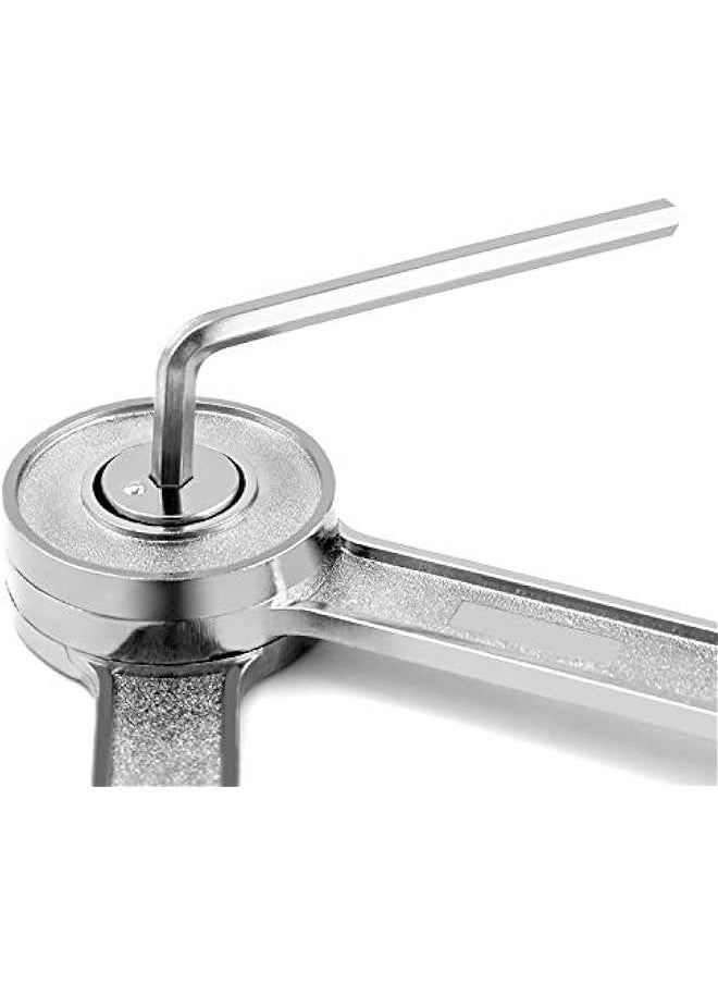 Arabest Premium Lid Stay Hinge with 40lbs Capacity - Easy Installation, 2 Pack Adjustable Range of 75°, 90°, 110° - Ideal for Right or Left Hand Mounting  - Image 3
