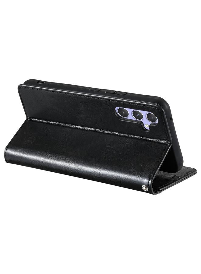 S-TOP Case For Samsung Galaxy S25+ 5G Simple 6-Card Wallet Leather Phone Case - Image 5