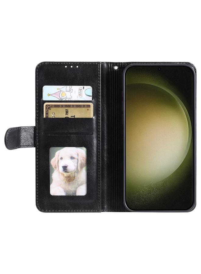 S-TOP Case For Samsung Galaxy S25+ 5G Simple 6-Card Wallet Leather Phone Case - Image 3