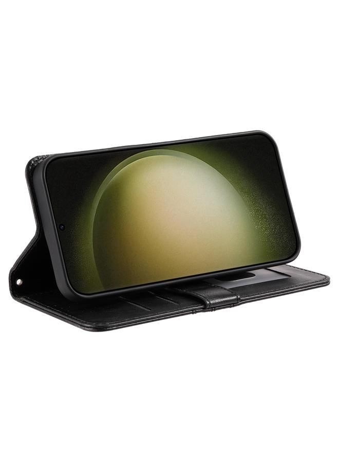 S-TOP Case For Samsung Galaxy S25+ 5G Simple 6-Card Wallet Leather Phone Case - Image 4