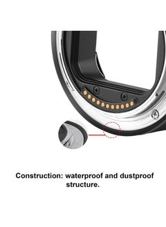 Meike MK-RF-AF1 13mm + 18mm Metal AF Full Frame Macro Extension Tube Adapter Ring Kit for EOS-R Series Cameras RF Mount Cameras EOS-R EOS-RP  - Image 5